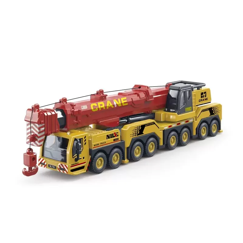 Verschiedene Modelle, robustes Kran-Spielzeugmodell, übergroßes Kran-Spielzeugauto, interaktives Baufahrzeug für Kinder, Weihnachtsgeschenk. – Detail 7