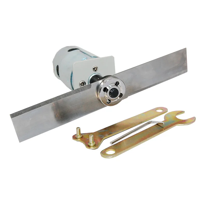 DIY Lawn Mower Set DC 12V 24V High Torque 895 Motor Manganese Steel Blade Garden Mowing Tools Mini Grass Cutting Machine Tool