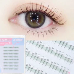 Individual Lower Eyelash Segmented V-Shaped Under Eye Lashes Natural Bottom Lashes Soft Manga Eyelashes Clusters Korean Makeup