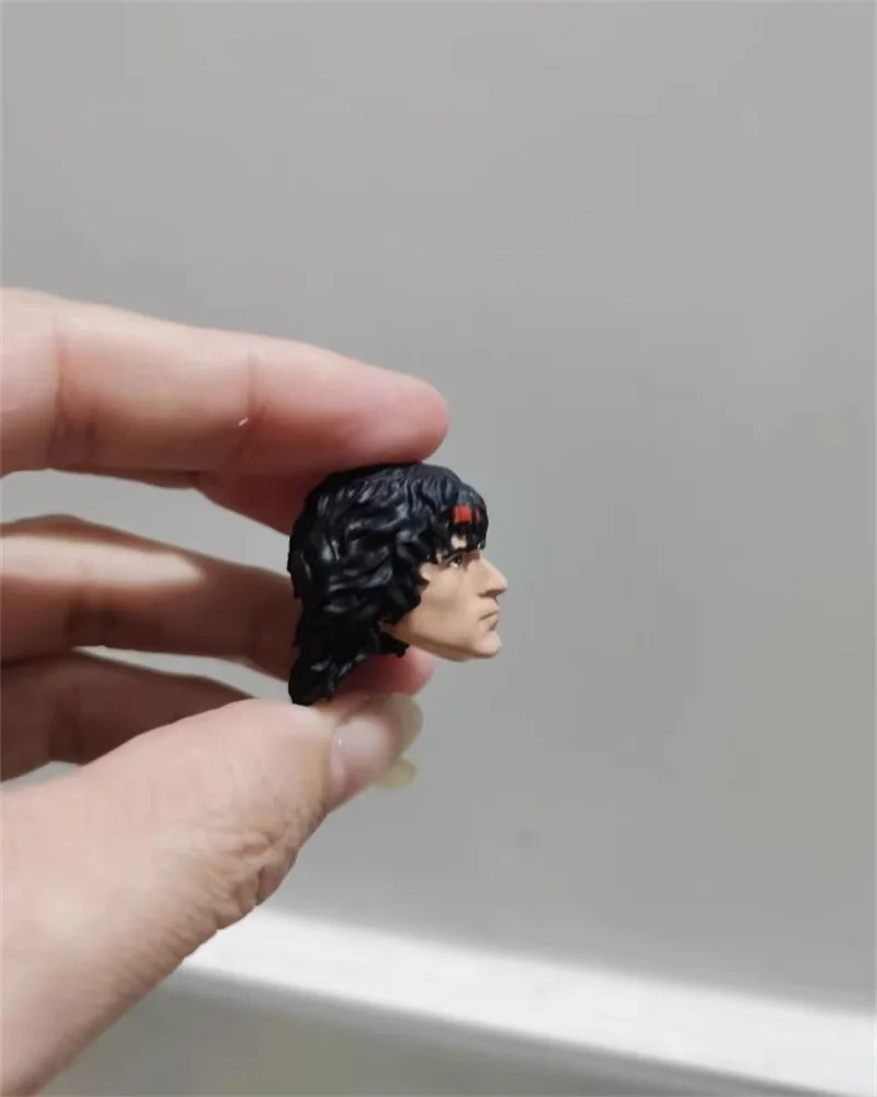 1/12 Mannelijke Soldaat Hoofd Carving Sculptuur Model Accessoires Fit 6 ''Actiefiguren Lichaam Op Voorraad