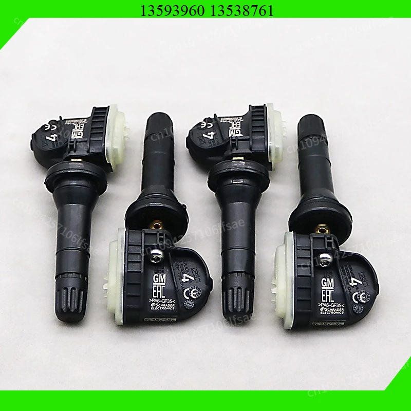 

4pcs 13530661 Tire Pressure Monitoring System TPMS SENSOR 433MHz