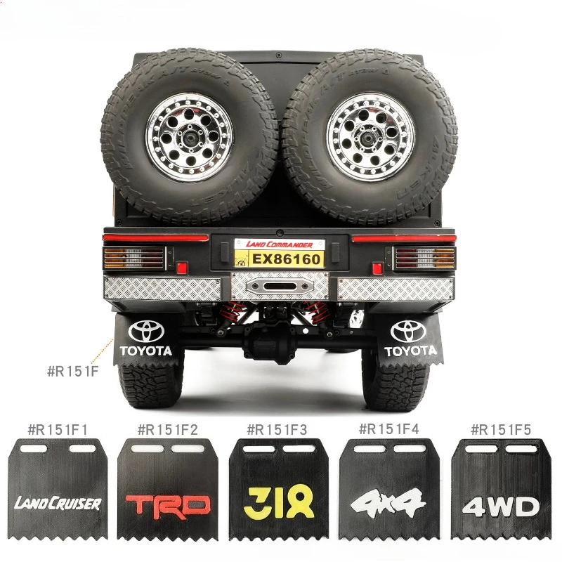 RC Car mudguard film mudguard mudguard mudguard for 1/10 RC RGT LC71 LC76 LC79 Land Cruiser