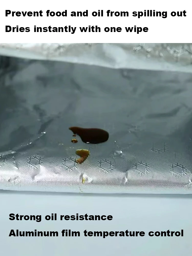 دوبونت ورقة حقيبة الغداء حقيبة عزل مقاوم للماء رشاقته الألومنيوم احباط حقيبة يد كبيرة نزهة الغداء حقيبة لطلاب مكتب العمل #5