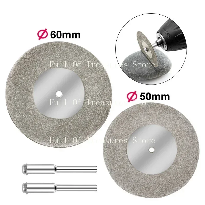 10pcs mini diamond cutting discs, Demell remote accessories, convertible discs, wheel cores, circular saw blades