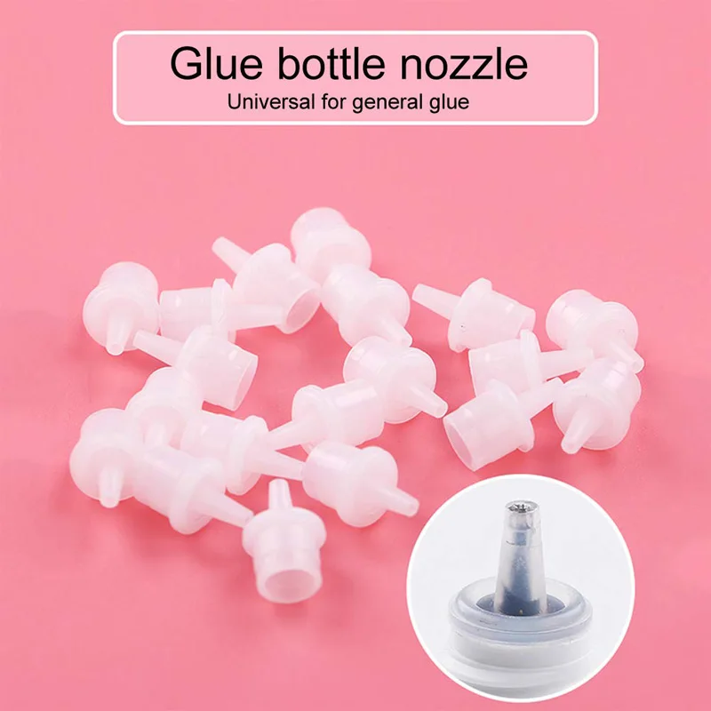 Eyelash Glue Replacement Eyelash Glue Bottle Nozzle Caps Lash Bottle Plug Mouth Tips Eyelash Glue Bottle Plug Glue Bottle