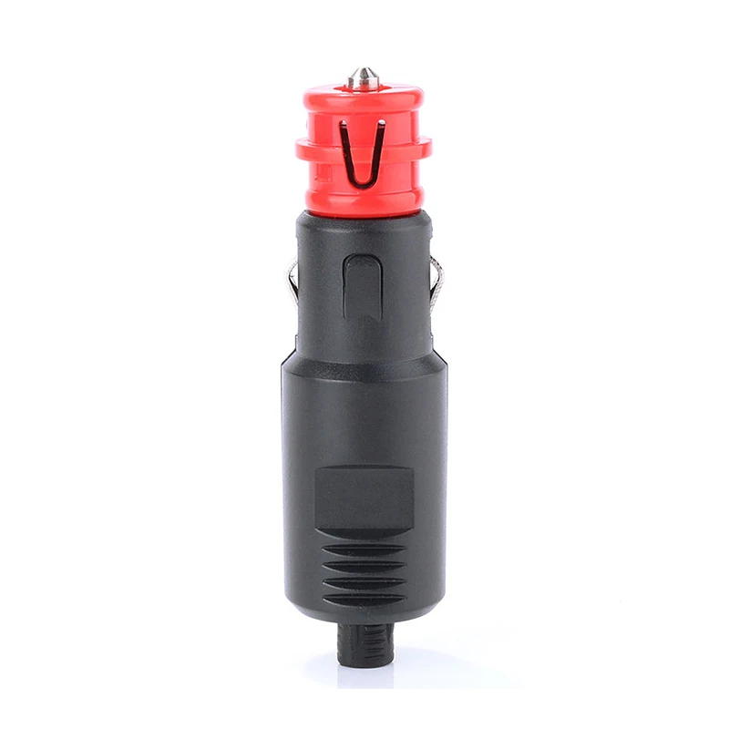 1pcs Car Vehicle Lighter Socket Plug Connector Male Plug Universal 12V-24V 8A Car Cigarette Lighter Plug Car Accessories