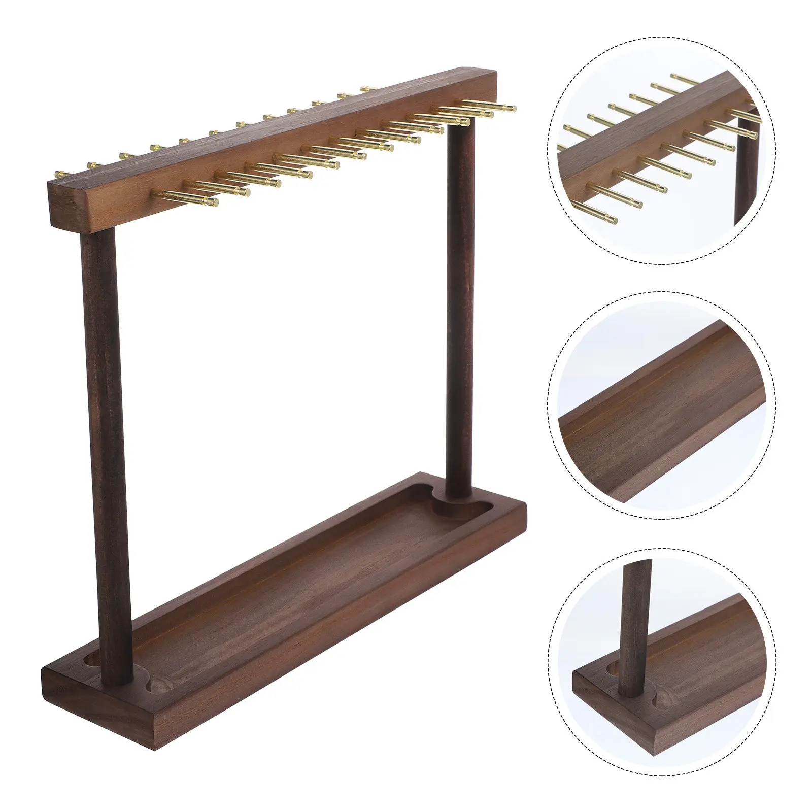 Jewelry Organizer Stand Desktop Earring Necklace Bracelet Ring Watch Holder Display Rack for Bedroom Desk TV Cabinet Entrance