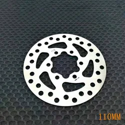 110MM Brake Disc Rotor Electric Scooter Brake Spare 6 Holes Parts For Electric Scooter Replacement Parts