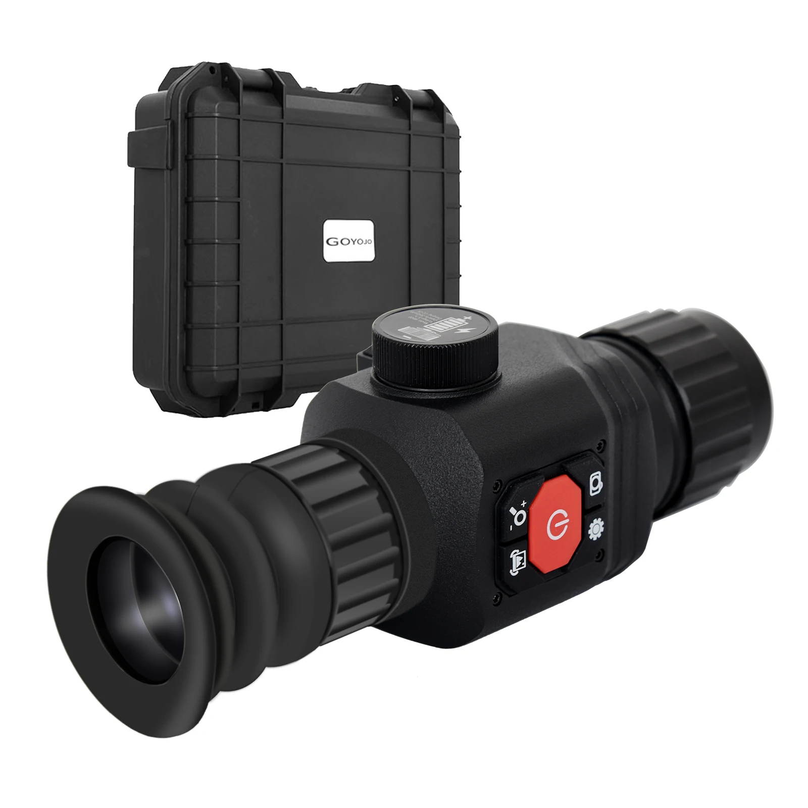 Phiên Bản Nâng Cấp CS-6 Nhiệt Rifile Phạm Vi Imager Tầm Nhìn Camera Quan Sát Ban Đêm Ngoài Trời Săn Xem Ban Đêm Một Mắt Kính Thiên Văn