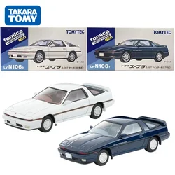 TAKARA TOMY TOMYTEC Tomica 1/64 TLV-N106e (3.0 GT) TLV-N106f (2.0 GT) Toyota Supra Alloy Toy Motor Diecast Metal Model Gift