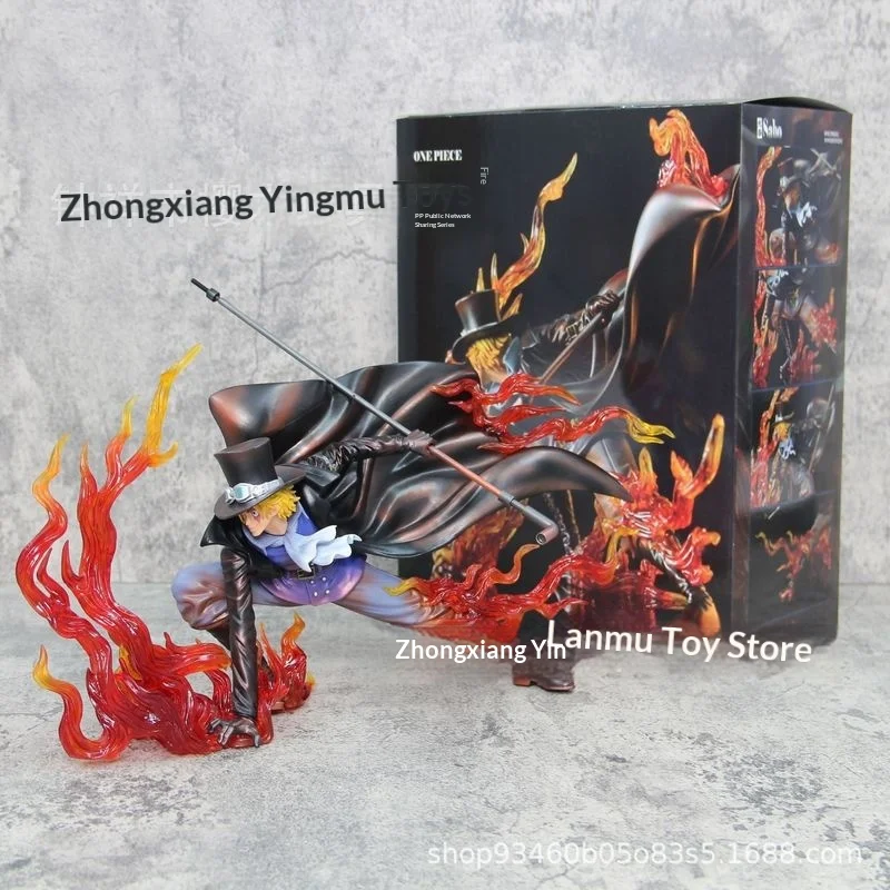 

Iu Resonance Series Fire Fist Zoro Three Brothers Figurine Statue Anime Gift