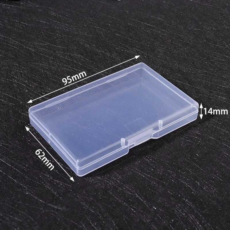 Multiple Sizes Plastic Transparent Organizer Jewelry Display Case Ornament Electronic Component Packaging Beads Storage Box