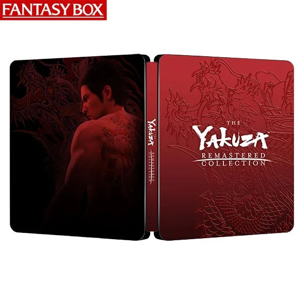 The YAKUZA Remastered Collection Brady Edition Steelbook FantasyBox (Customization,Steel case,Game CD not included)