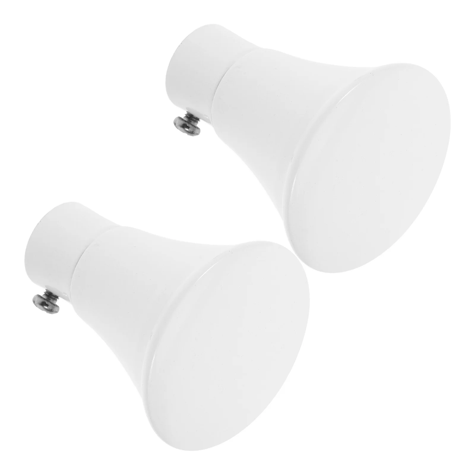 

2pcs Curtain Decorative Heads Iron Finials for Rods Adjustable Accessories Home Office Elegant Fashionable Gift Idea