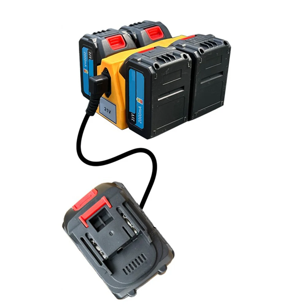 

6 Slots Battery Cable Converter Adapter Replacement For BL1830 BL1850 BL1860 BL1430 electric Converter Power Tool Accessories