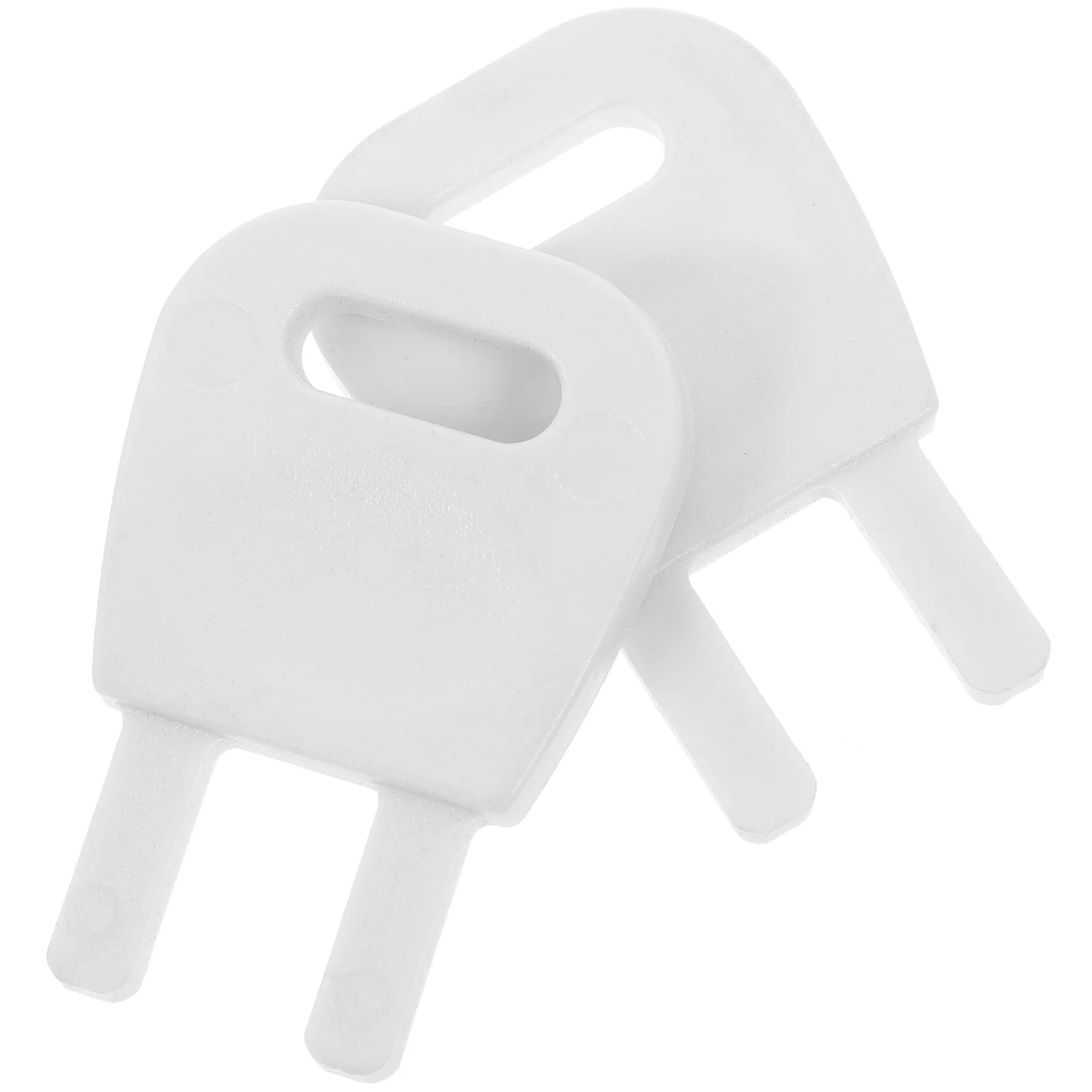 2 Pcs Key Tissue Box Toilet Paper Commercial Plastic Chrome Dispenser Replacement