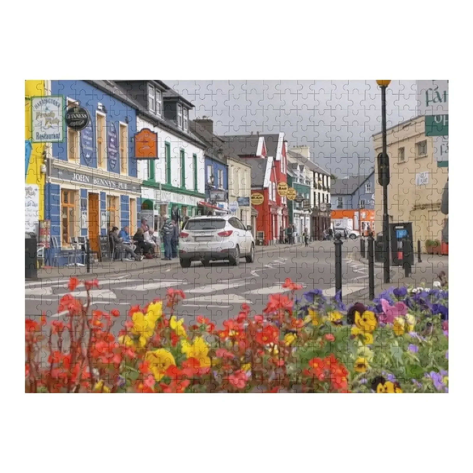 

Dingle Town Co. Kerry, Ireland Jigsaw Puzzle Customizable Child Gift Toddler Toys Custom Gift Custom Kids Toy Puzzle