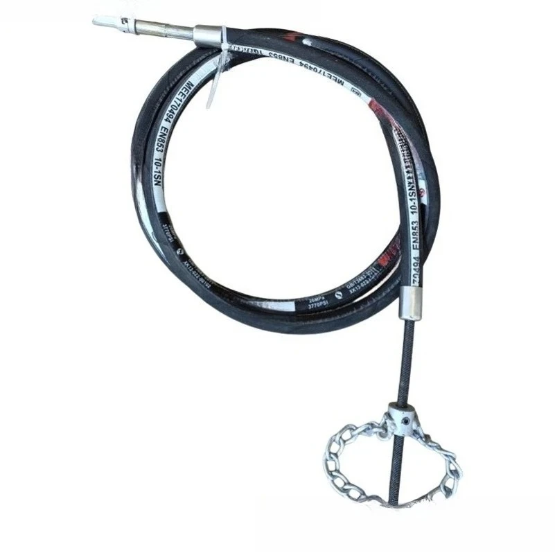 Hotel Electric Drill Through Chain Dredger Pipe Spring Chain Drill Dredger