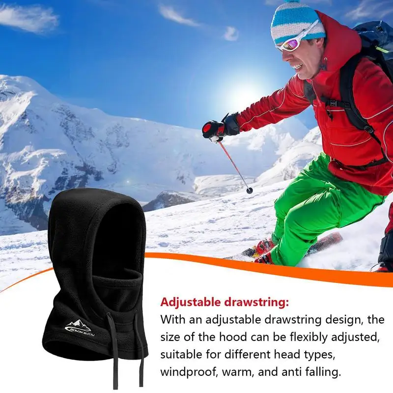 Winter Warme Bivakmuts Fietsmuts Outdoor Sport Winddichte Pet Ski Bib Polar Koud-Proof Motorfiets Hoed Mannen Vrouwen