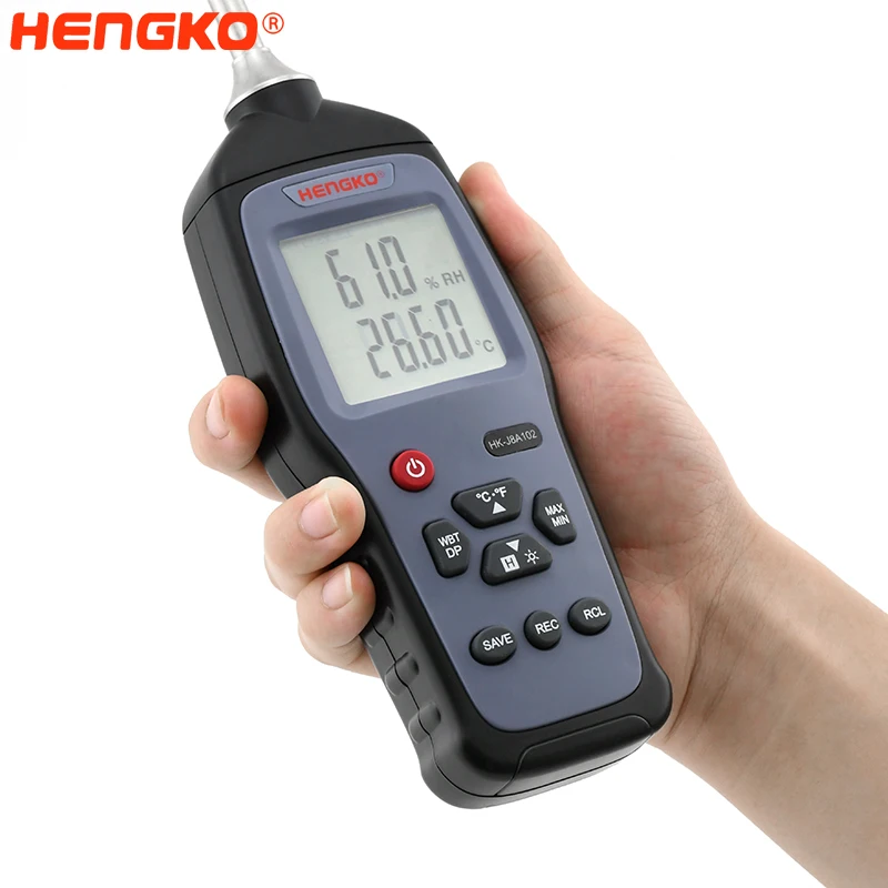 

1.5% RH 0.1 Degree Accuracy Dew Point Meter Wet Bulb Temperature Humadity Sensor Measuring Instruments Transmitter Data Logger