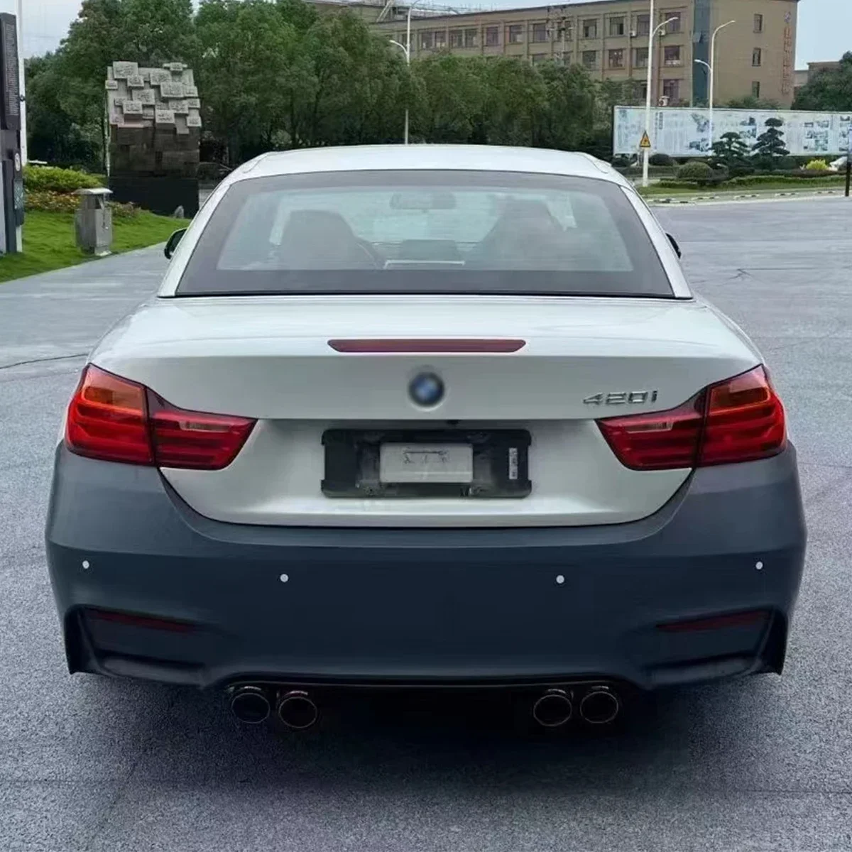 Hot Selling PP Material Car Front Rear Bumper Body Kit for BMW 4 Series F32 F36 Upgrade To M4 Look Like