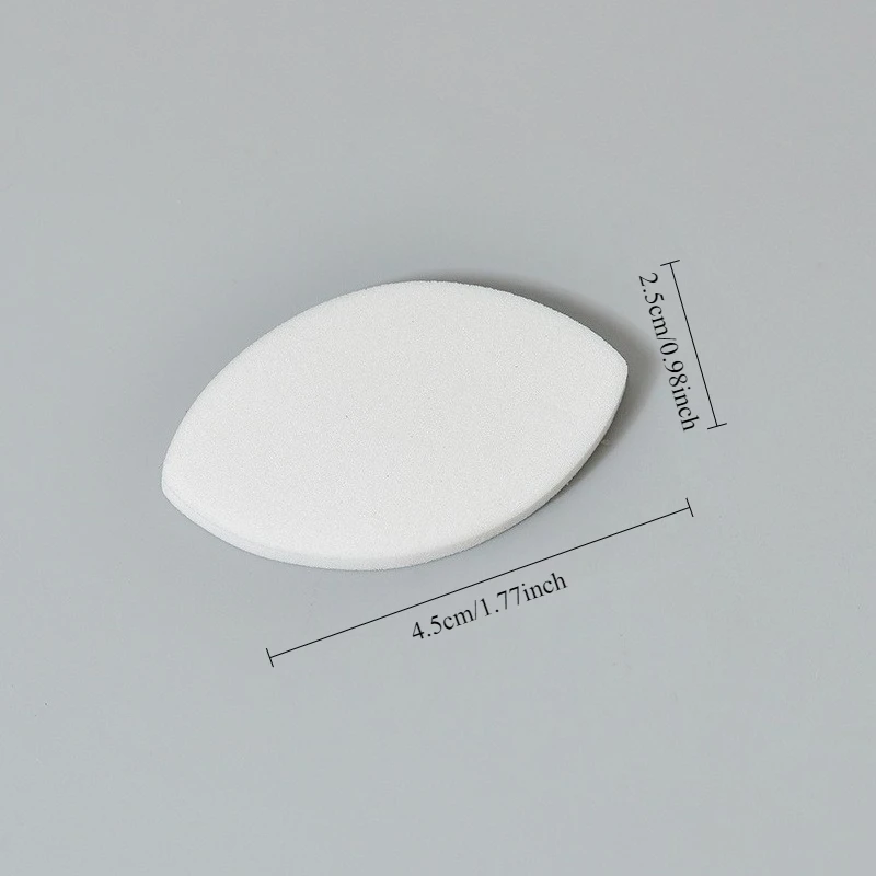 Almohadillas de práctica de pestañas de 20 piezas, esponjas de entrenamiento en forma de ojo con guía de mapeo, herramientas de extensión de pestañas reutilizables para principiantes y profesionales