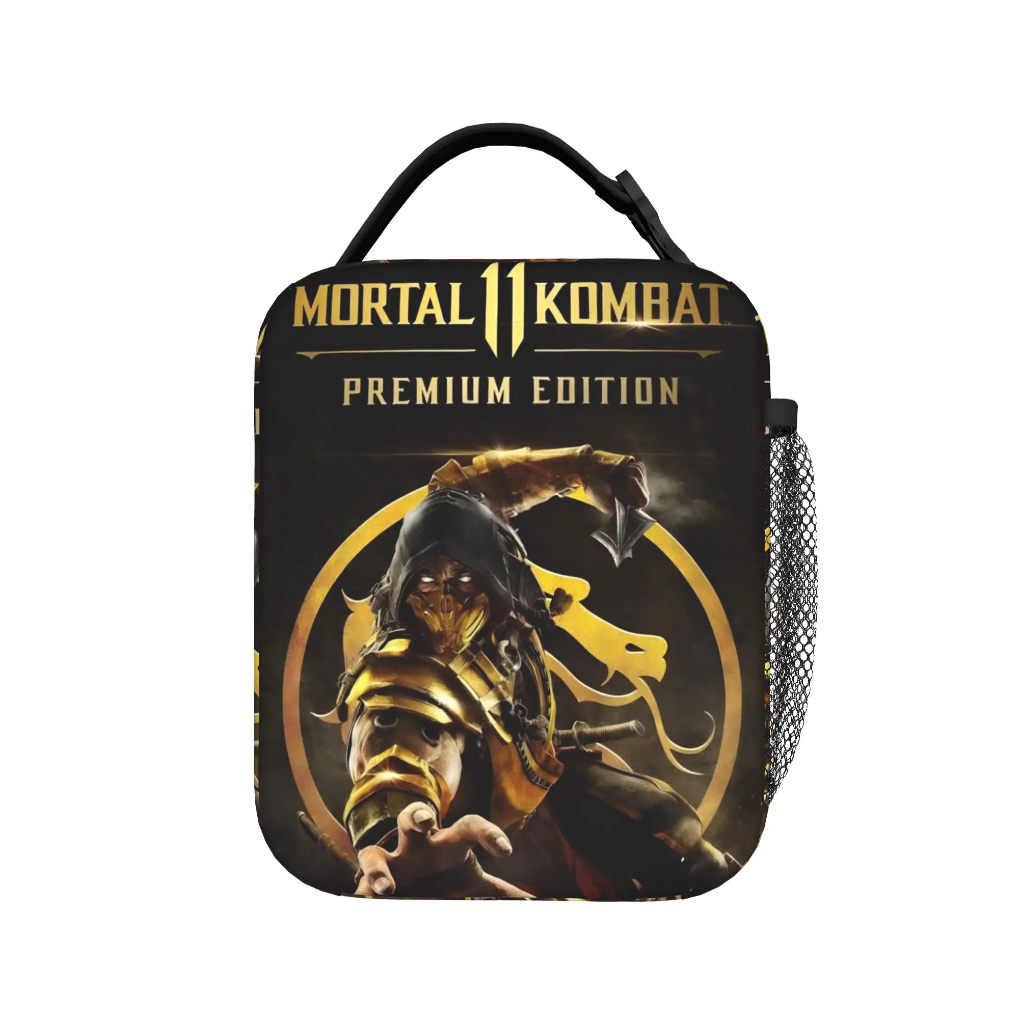 Lunch Box Mortal Kombat II Moive 2026 Produto Recipiente para almoço Harajuku Thermal Cooler Bento Box para trabalho