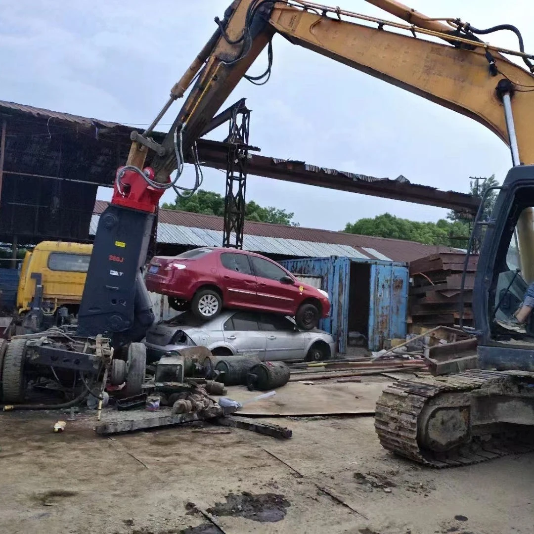 Hydraulic Eagle Beak Shear Excavator Attachment for Metal Scrap Steel Plate Demolition Shearing Machine for 10-30 Ton