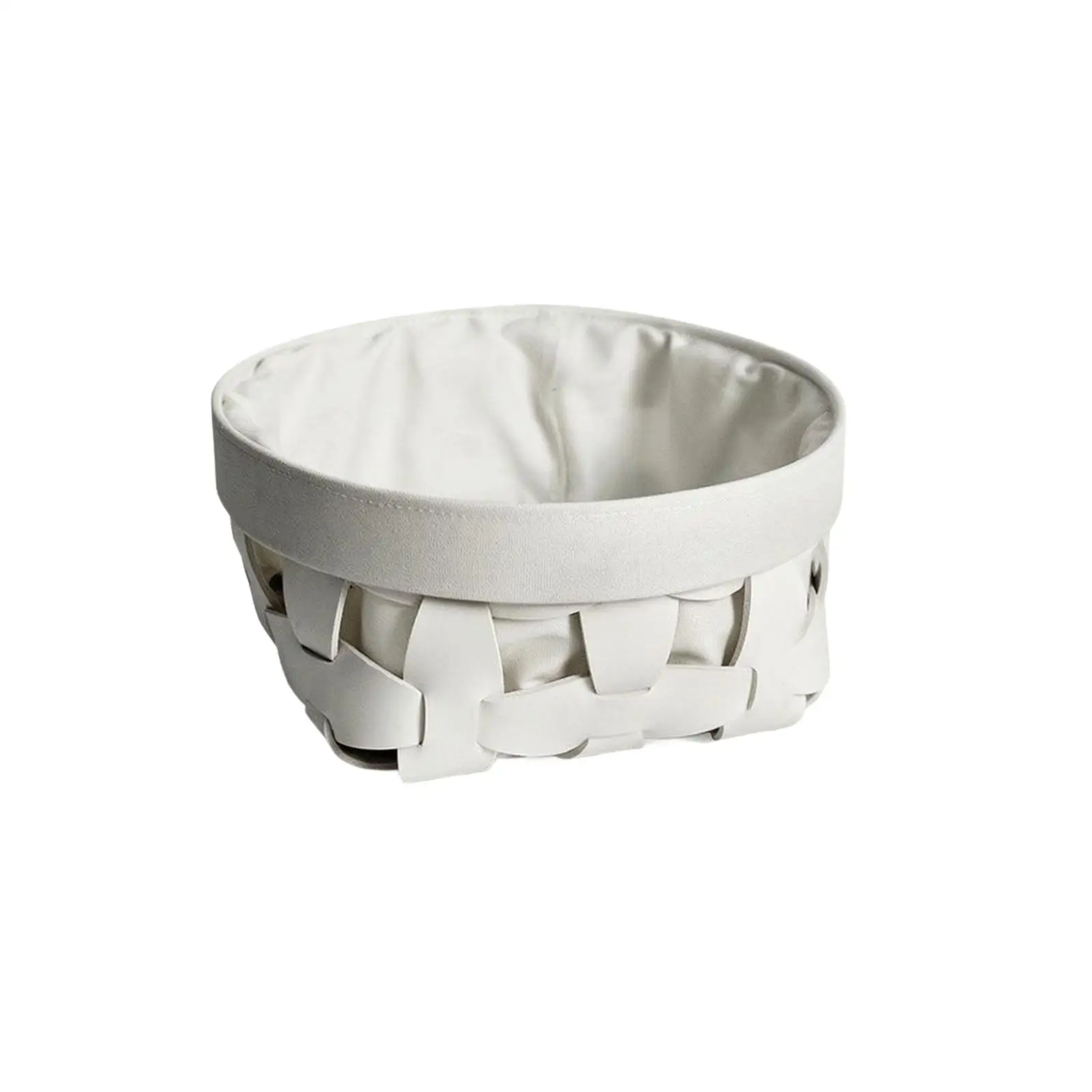 Open Top Braided Laundry Basket with Liner for Dirty Clothes Storage Bin for Home Organization