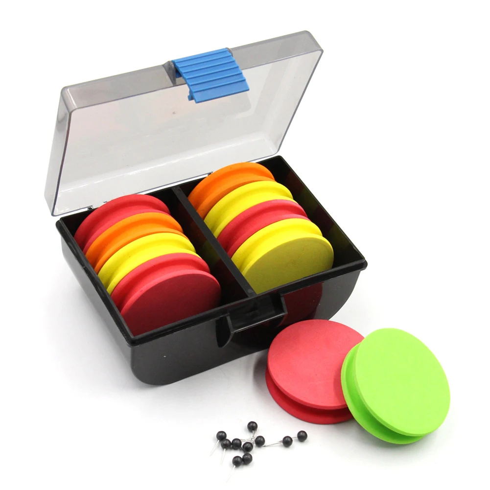 20 Pcs Every Box EVA Foam Spools Carp Fishing Rig Winders Line Leader With Pins Wire Board Winding Line Board Hook