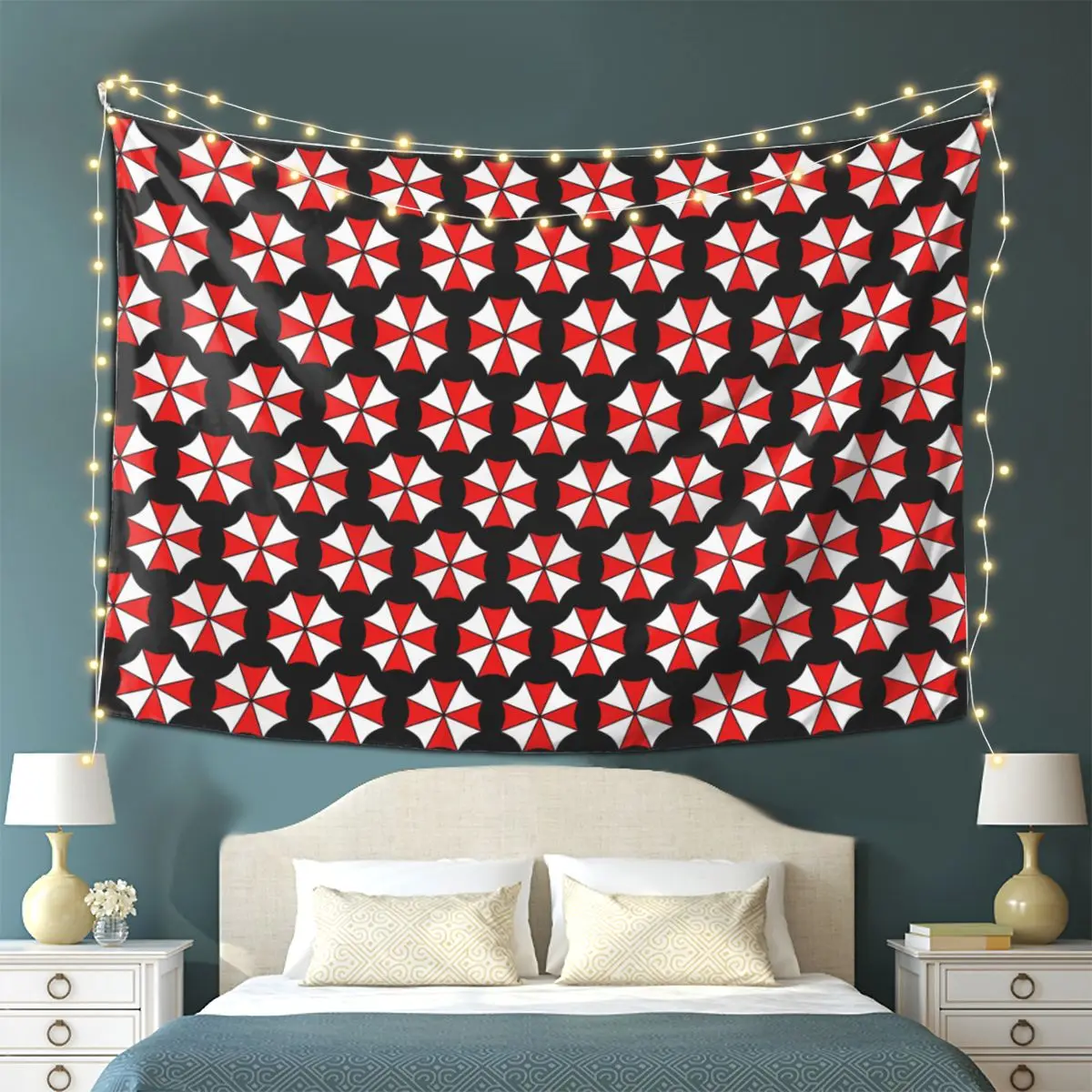 

Зонтики для корпорации киноигр, гобелен, настенный эстетический гобелен для украшения дома для гостиной, спальни