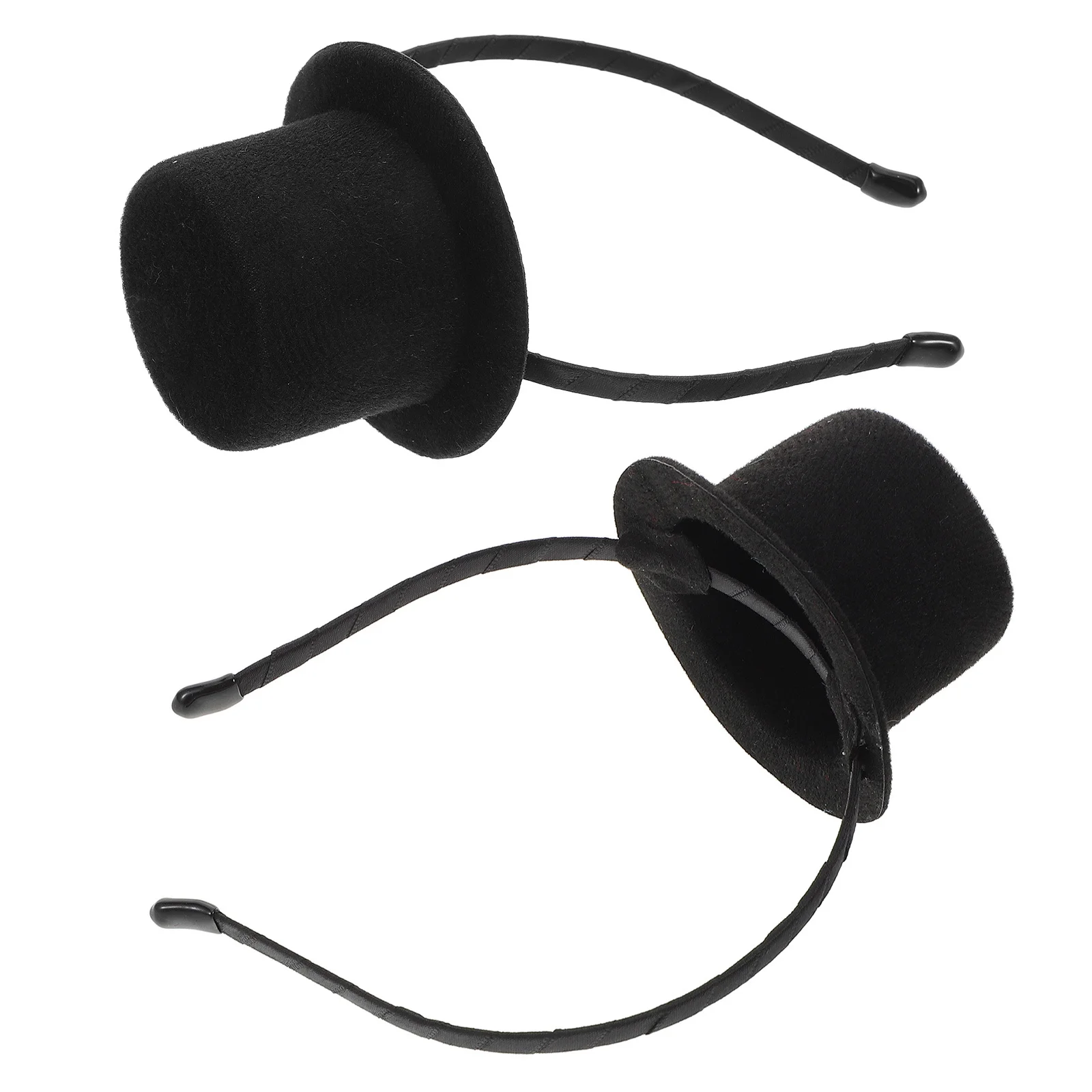 

2Pcs Mini Top Hat Headband Women Fascinator Themed Event Party Accessory Roaring 20s Victorian Wedding Hat Headpiece