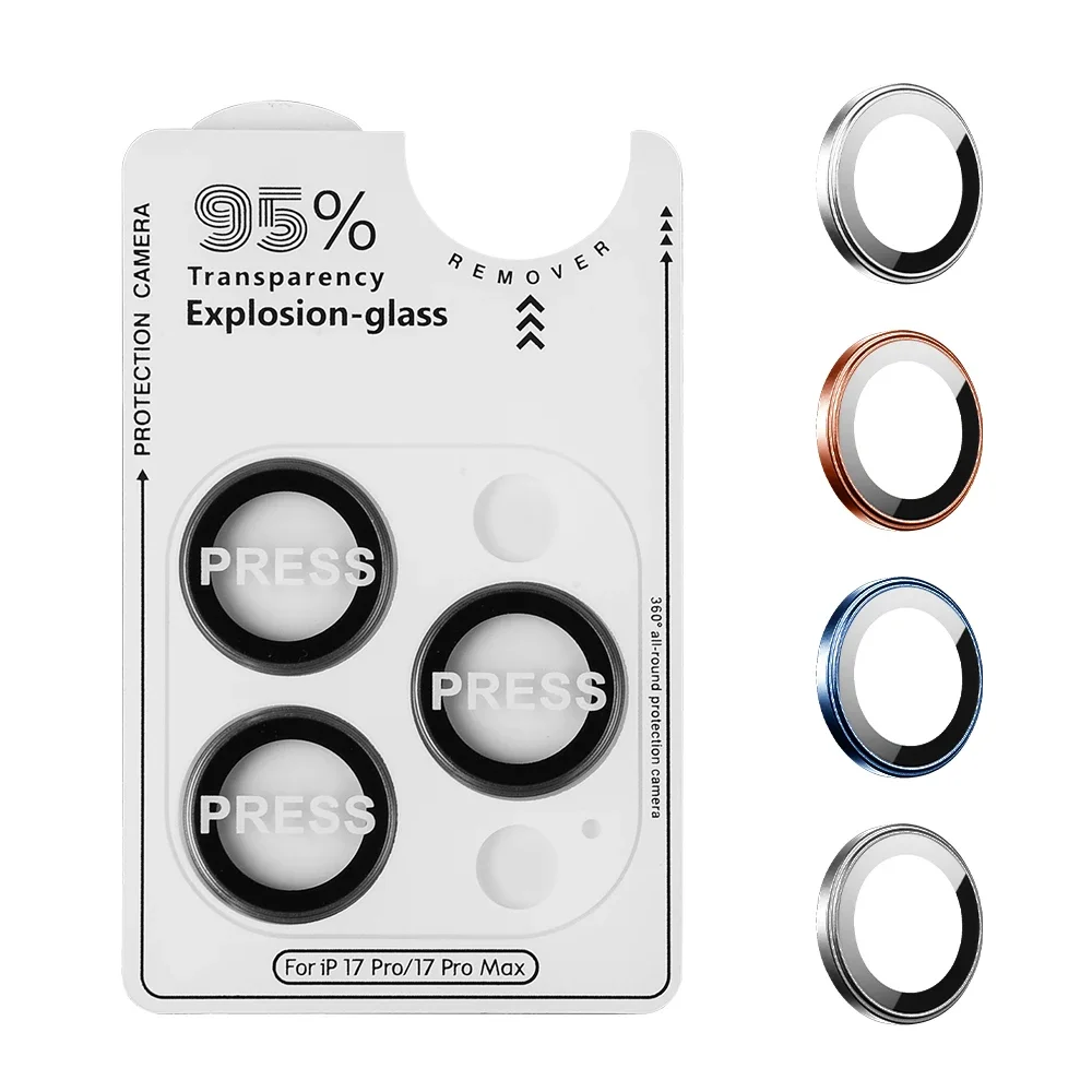 آيفون 17 برو ماكس 17 الهواء 17 برو ماكس عدسة حامي الشاشة الزجاج المقسى لابل آيفون 17 برو ماكس عدسة الكاميرا حلقة الزجاج