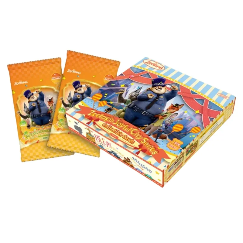 

Card.Fun Официальные флэш-карты серии Disney Zootopia Joyful City, подарочный набор коллекционных игрушек аниме