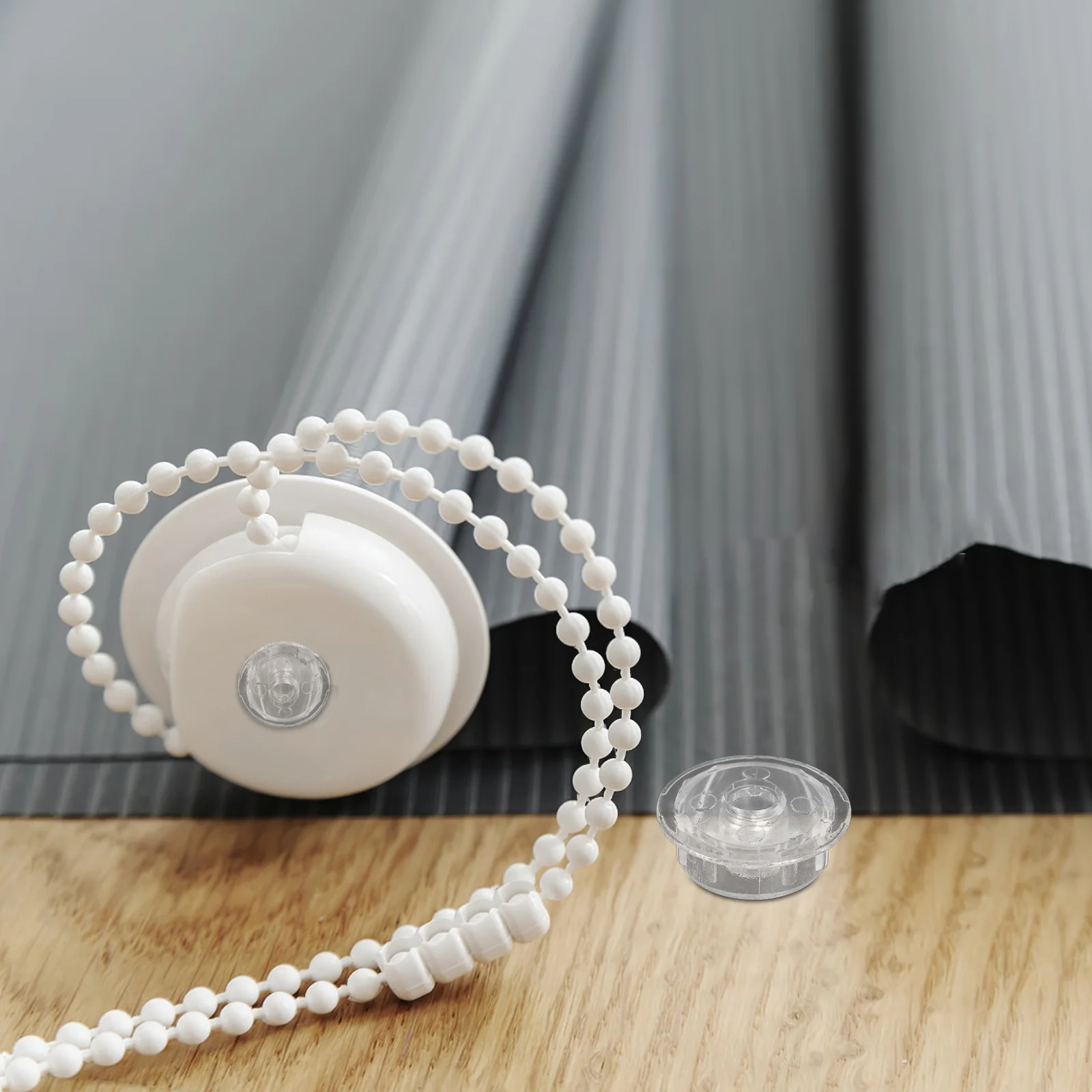 

20pcs Blinds Bottom Rail End Caps Transparent For Home Office Hotel Dustproof Secure Fit Blind Accessories