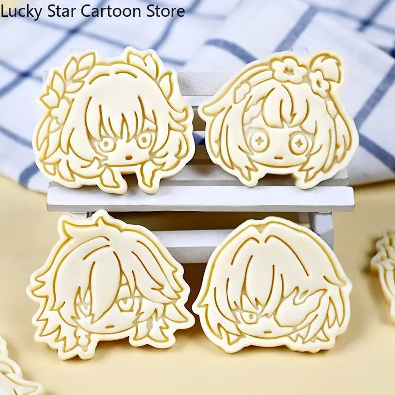 

Honkai: Star Rail Phainon Anaxagoras Mydei Castorice аниме косплей формочка для печенья пресс для печенья инструмент для выпечки талисман рождественский подарок