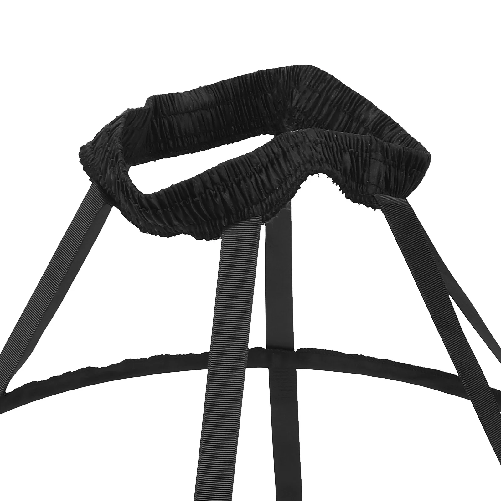 

Durable Black Children Bustle Petticoat Vintage Style Underskirt for Lolita Cosplay Dress Petticoat Cage Skirt