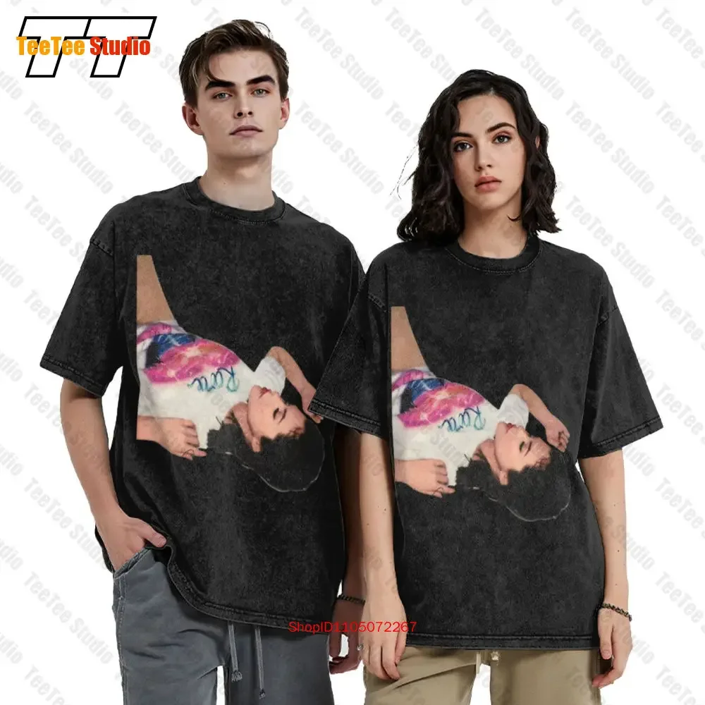 New Selena Gomez Rare Signed For Fan White All Size Vintage Oversized T-Shirt He1144 2MOO