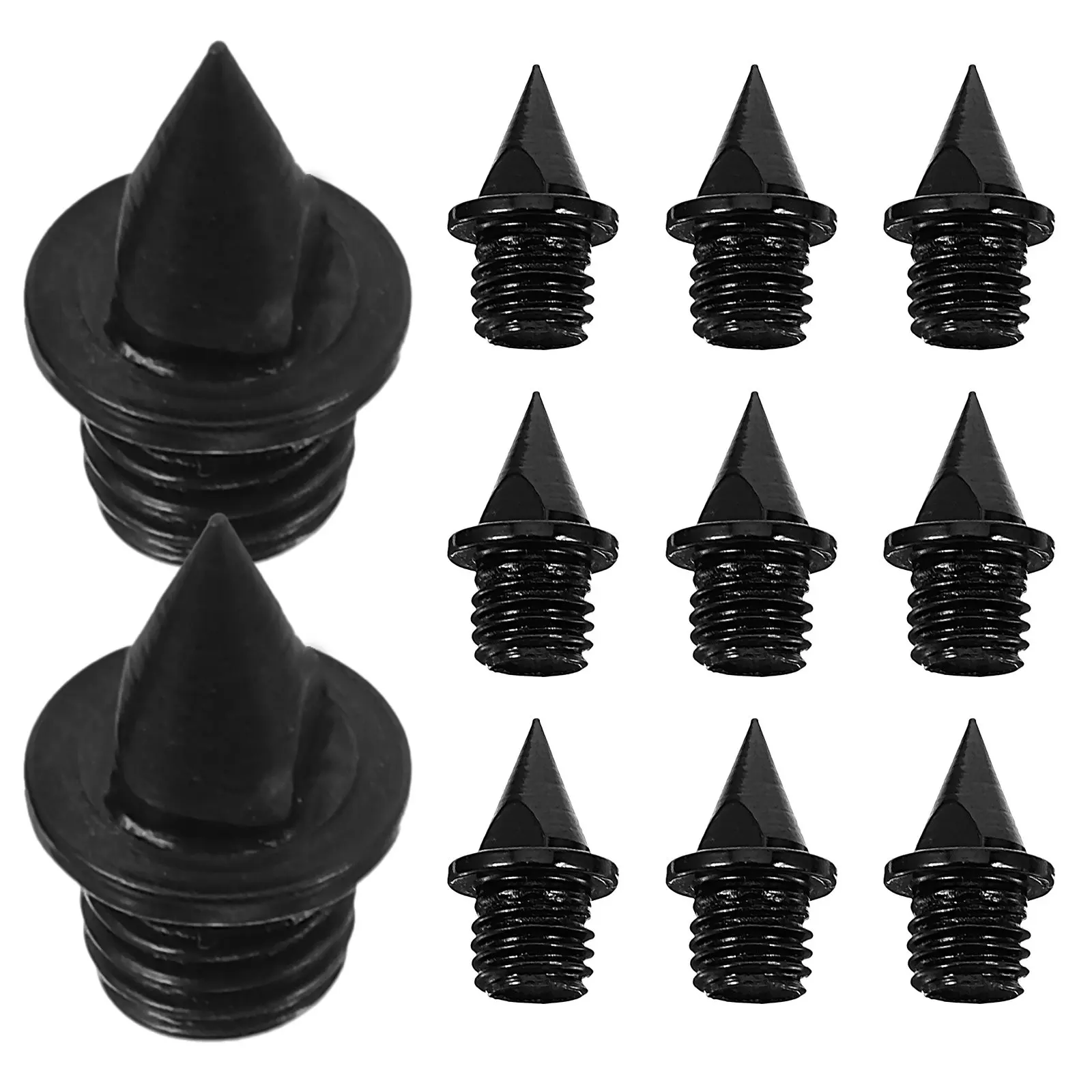 

20 шт. карбоновых шипов для беговых кроссовок, для легкой атлетики, тренировок по прыжкам, прочные стальные шипы, замена для спринтерских кроссовок