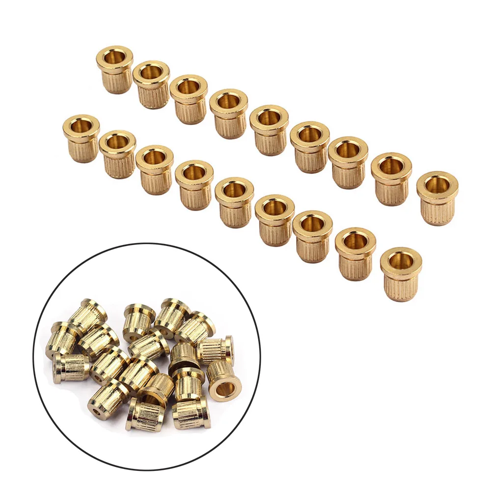 

18 PCS Guitar String Replacement Mounting Ferrule for Electric Body Installation