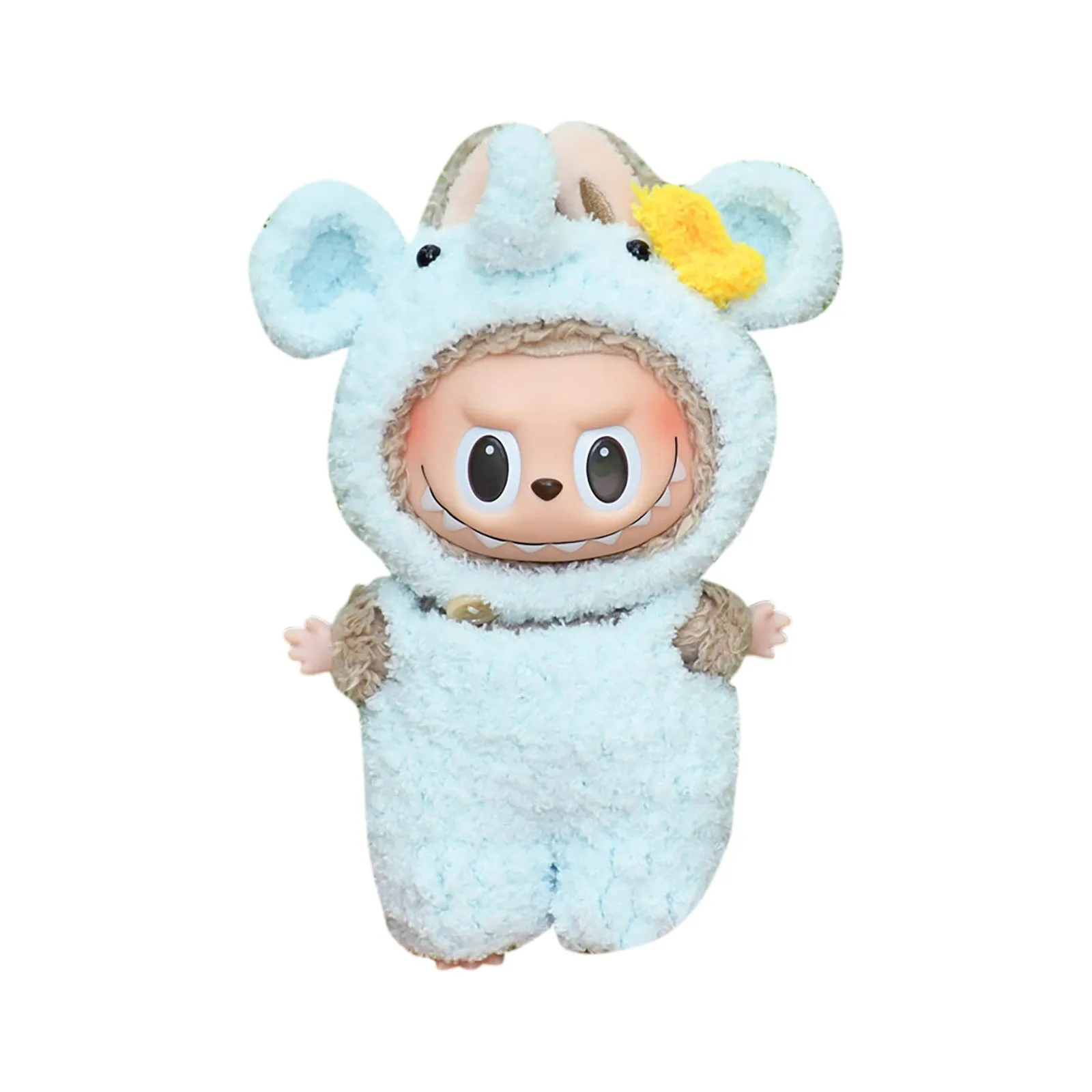 22 أنماط 17 سنتيمتر مجموعة لطيف Labubu ملابس دمى الزي اكسسوارات دمية ملابس لعبة طفل فتاة هدية