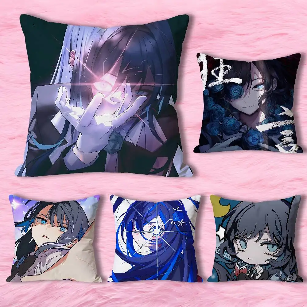 

A-Ado K-Kyogens-S Pillow Cases for Bedroom Living Room Sofa Home Decor Polyester Cushion Cover with Zipper