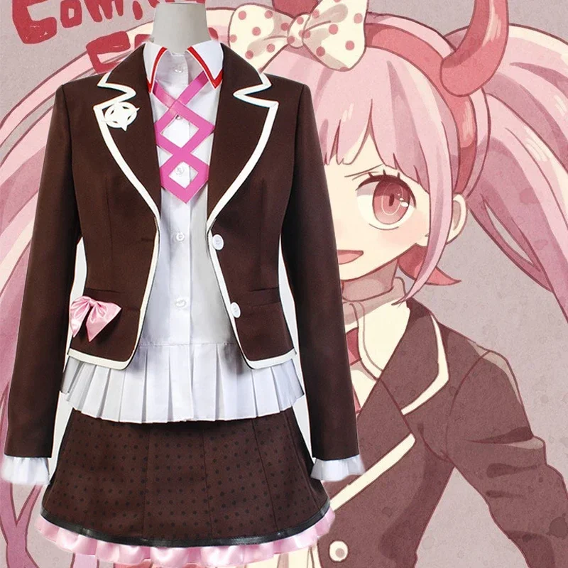 Danganronpa Another Episode: Ultra Despair Utsugi Kotoko Cosplay Costume Japanese JK School Uniform