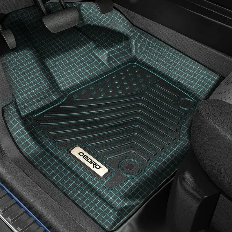 3D Floor Mats for 2021-2024 Ford Bronco 4 Door All Weather TPE Car Floor Liner United States