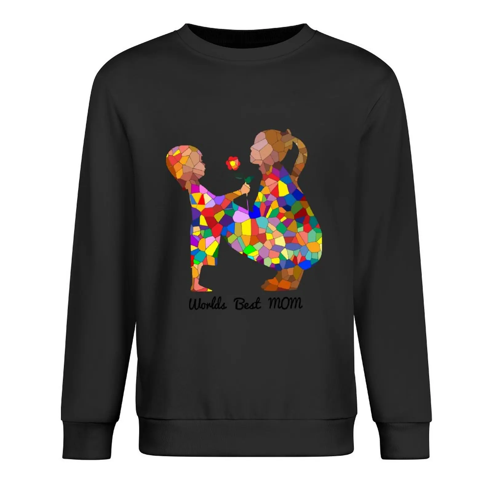 

Worlds Best Mom Pullover autumn new products autumn korean style clothes men's clothing graphic sweatshirts