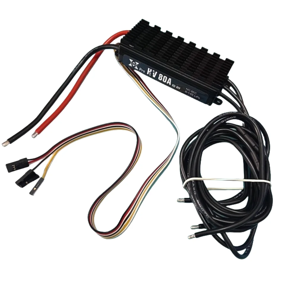 RC FATJAY Hobbywing XRotor-80A-HV-V3 80A ESC 6-14S Hoogspanning borstelloze elektronische snelheidsregelaar voor plantbescherming Drone