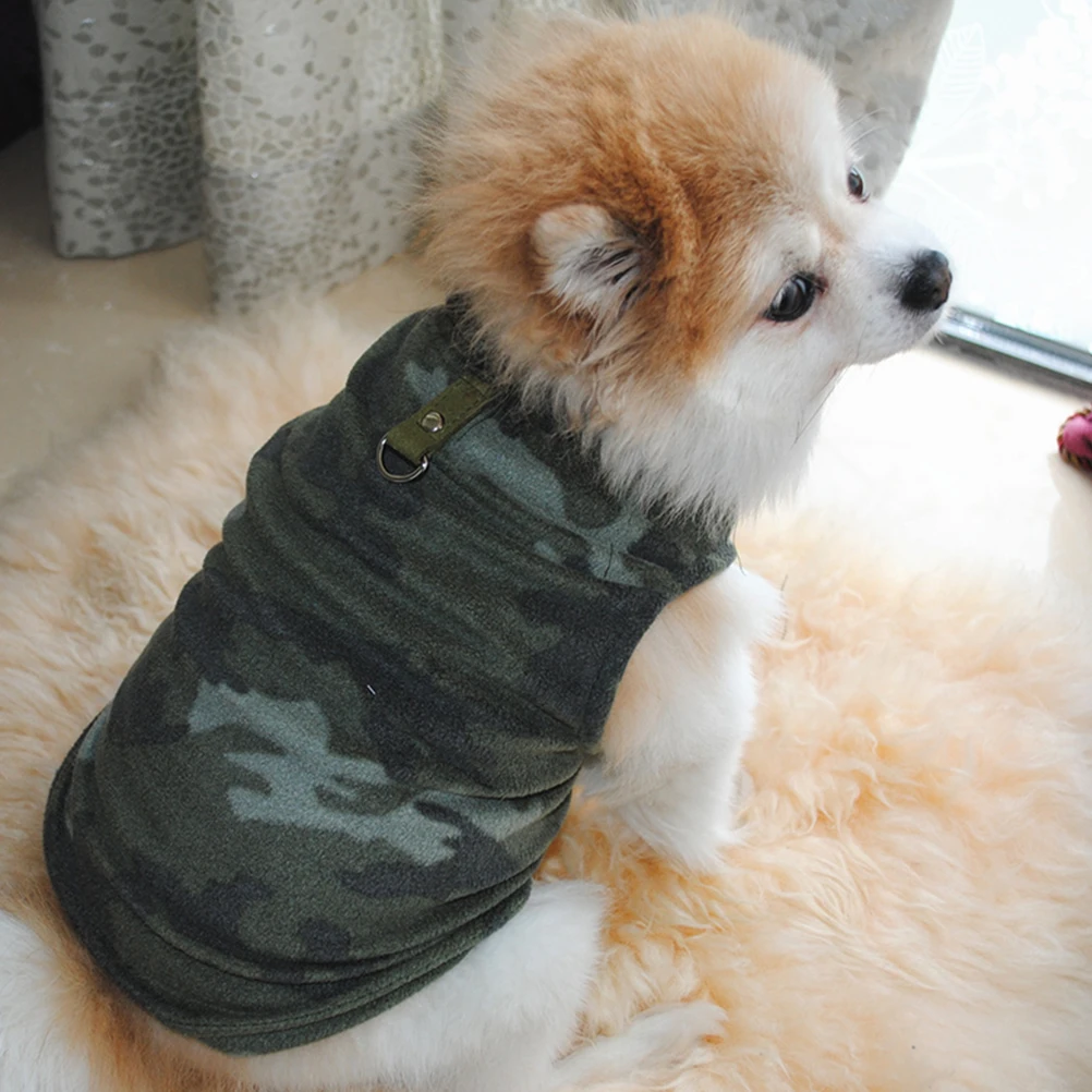 

4pcs Dog Decorative Warm Clothes Winter Apparel Buckle Pet Costume Cold proof Lightweight Soft Material Perfect Gift Dog Jacket