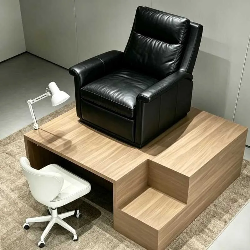 Foot heightening table, manicure, foot workbench, foot chair, special for beauty salons