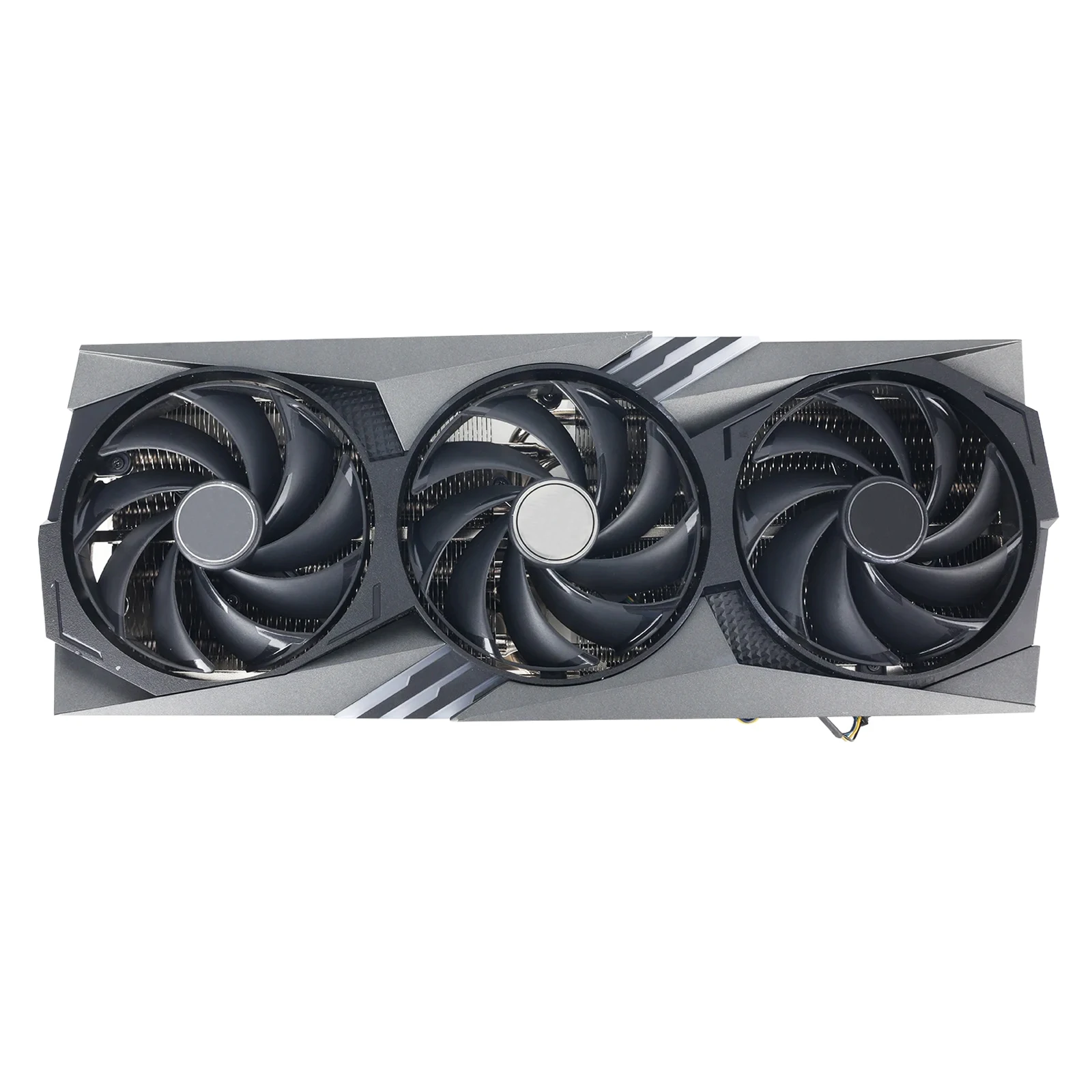 Para msi geforce rtx 4080 4090 gaming x trio placa de vídeo dissipador de calor com backplane novo original rtx4080 rtx4090 placa gráfica calor s