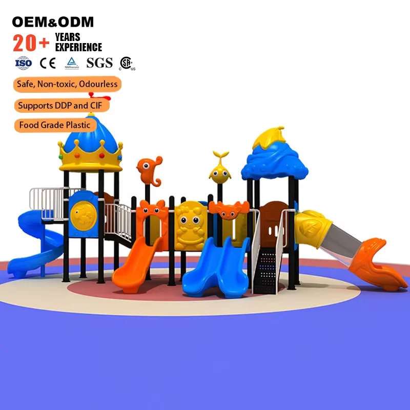Latest Outdoor Amusement Equip - Kids Outdoor Adventure Park recension och pris